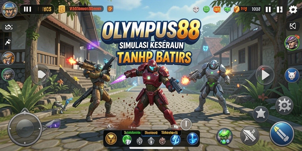 Tampilan gameplay OLYMPUS88 yang menakjubkan dan interaktif.