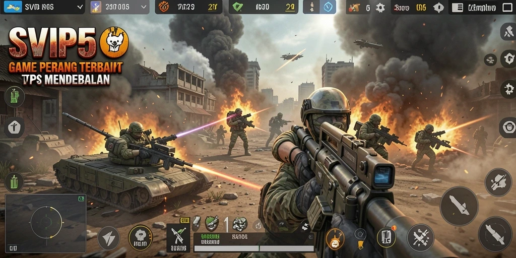Tampilan gameplay SWTIP5 yang menegangkan dan mendebarkan.